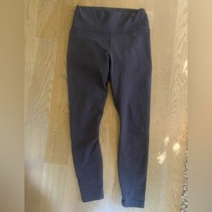 Grey Fabletics Powerhold Leggings